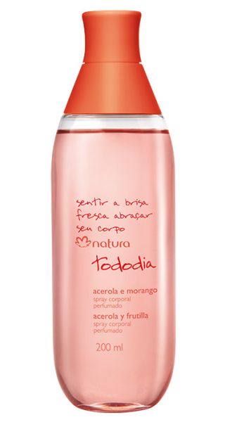 Desodorante Colônia Spray Corporal - Acerola e Morango